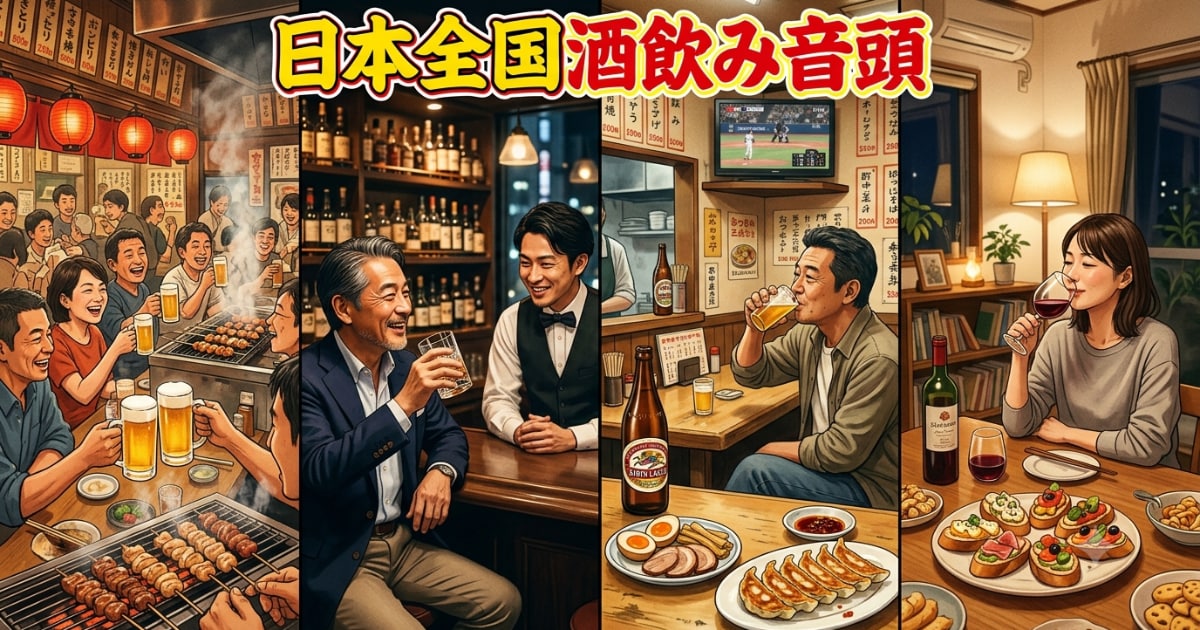 ユーザー主催投稿企画 お題は日本全国酒飲み音頭