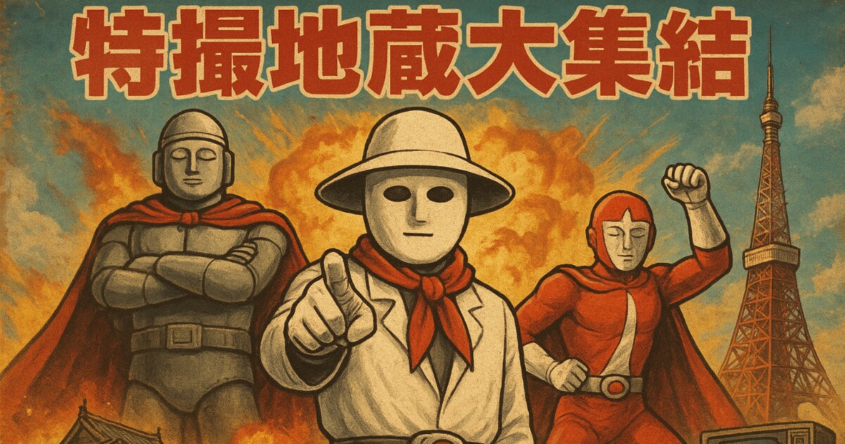 ユーザー主催投稿企画 お題は特撮地蔵大集結