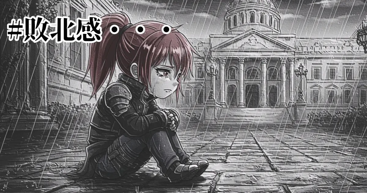 ユーザー主催投稿企画 お題は敗北感・・・