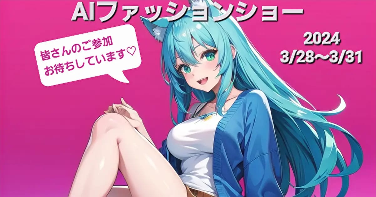 ユーザー主催投稿企画 お題はファッションショー