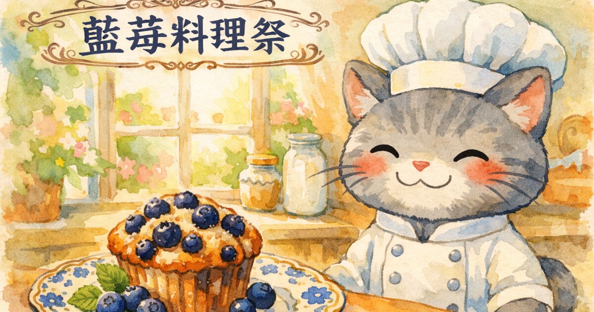 ユーザー主催投稿企画 お題は藍苺料理祭