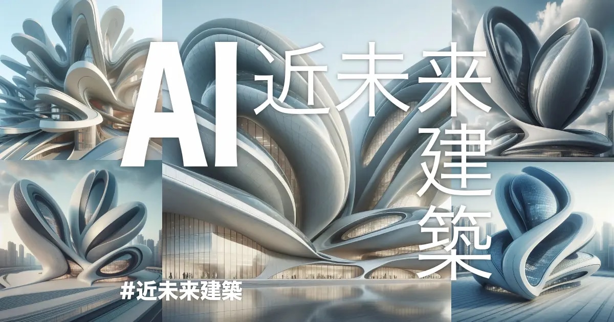 ユーザー主催投稿企画 お題はAI近未来建築