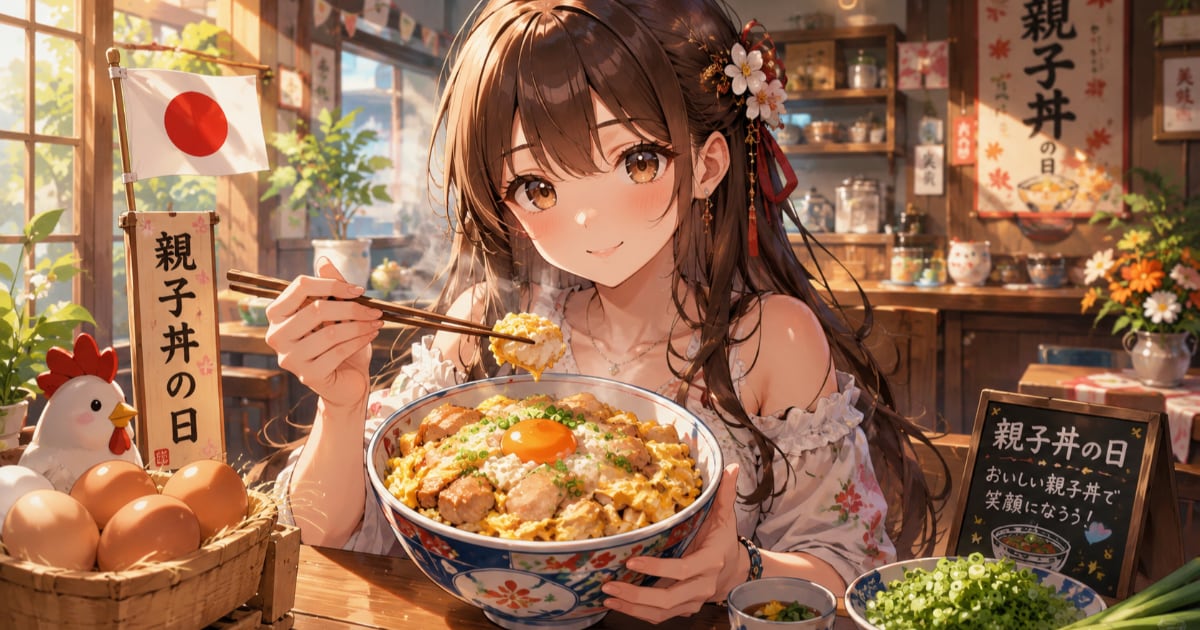 ユーザー主催投稿企画 お題は8/5は親子丼の日！