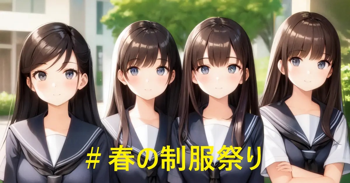 ユーザー主催投稿企画 お題は春の制服祭り