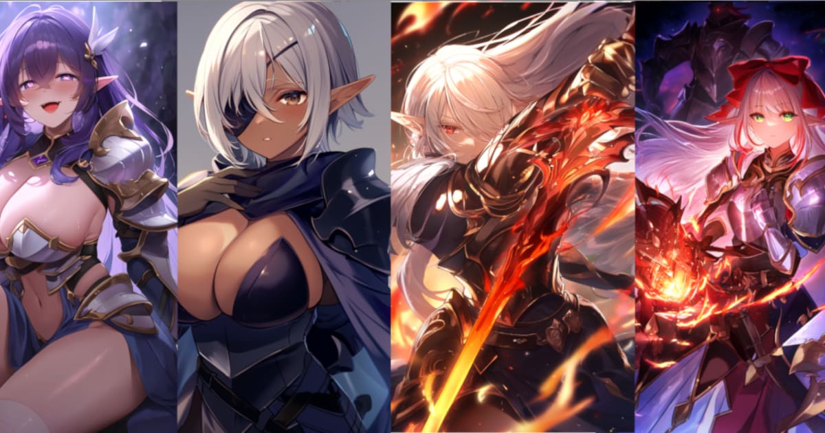 ユーザー主催投稿企画 お題は森の騎士団第1～4軍