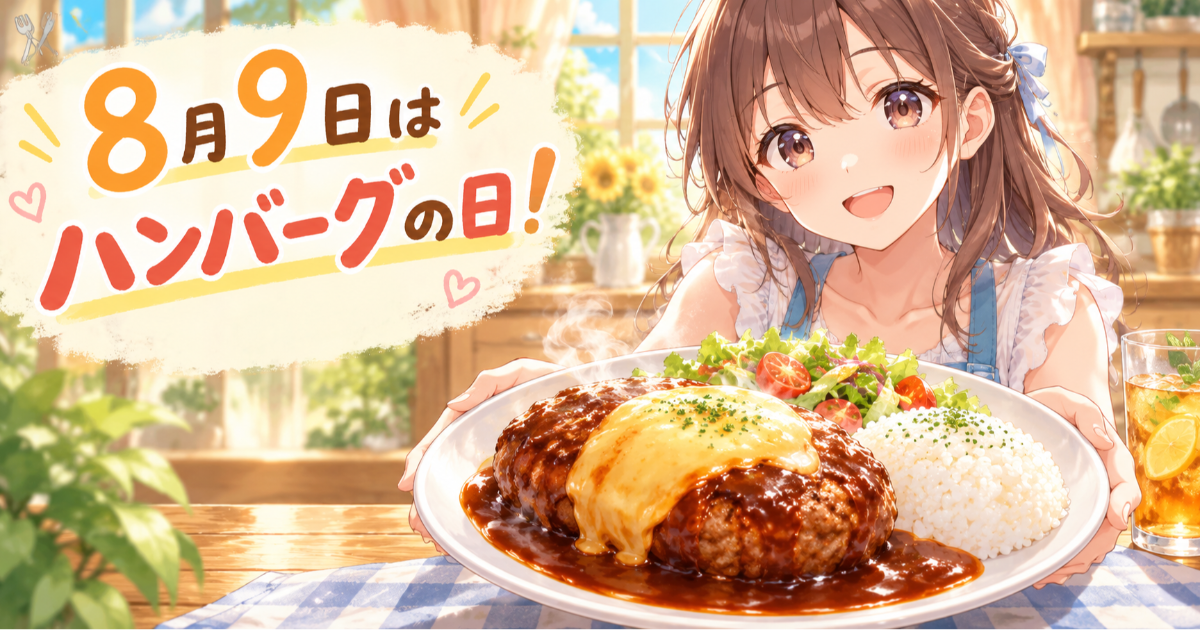 ユーザー主催投稿企画 お題は8/9はハンバーグ！
