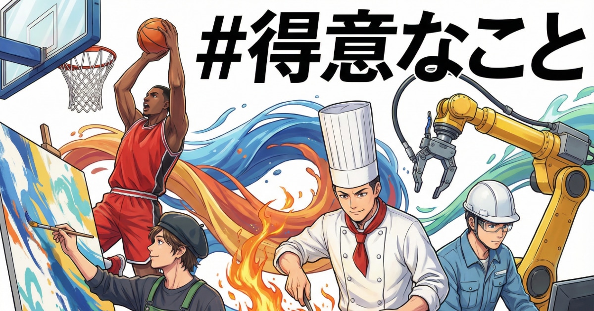 ユーザー主催投稿企画 お題は得意なことをやろう！