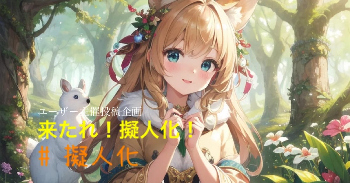 ユーザー主催投稿企画 お題は来たれ！擬人化！