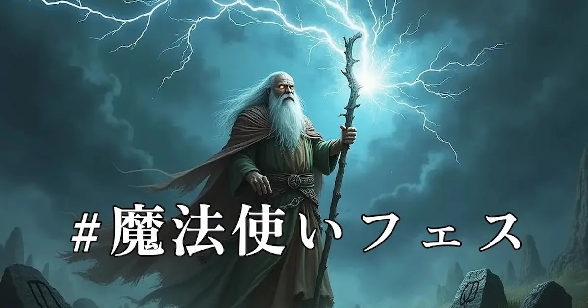 ユーザー主催投稿企画 お題は魔法使いフェス