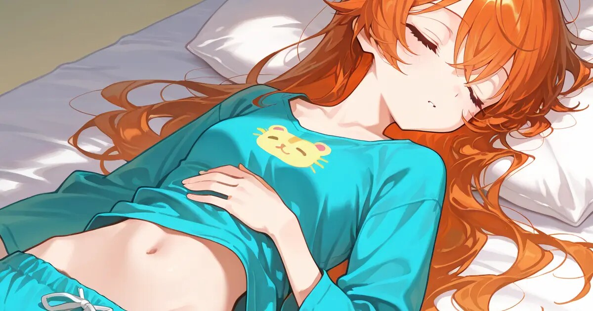 ユーザー主催投稿企画 お題はお腹を出して寝る