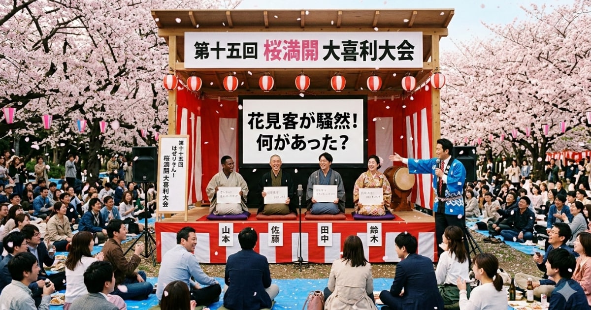 ユーザー主催投稿企画 お題は【大喜利】お花見