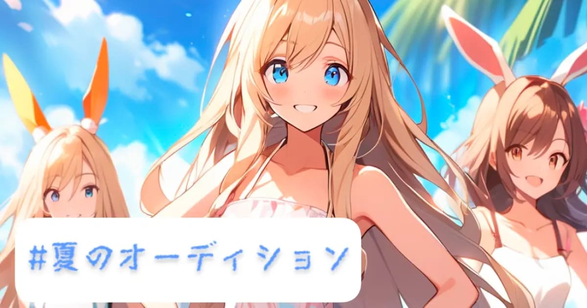 ユーザー主催投稿企画 お題は夏のオーディション