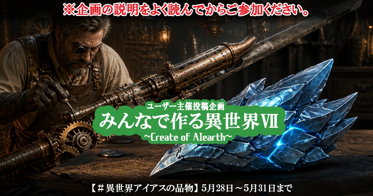 ユーザー主催投稿企画 お題はみんなで作る異世界Ⅶ