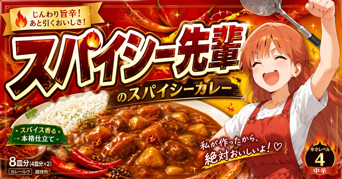 ユーザー主催投稿企画 お題はスパイシー先輩