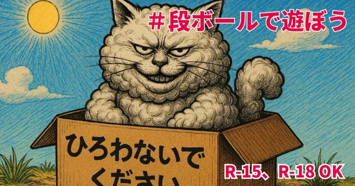 ユーザー主催投稿企画 お題は段ボールで遊ぼう