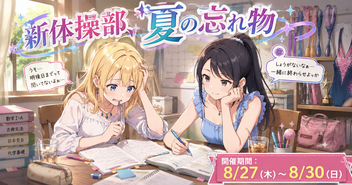ユーザー主催投稿企画 お題は新体操部、夏の忘れ物