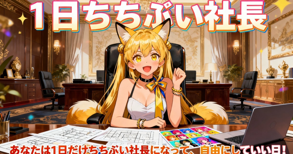 ユーザー主催投稿企画 お題は1日ちちぷい社長