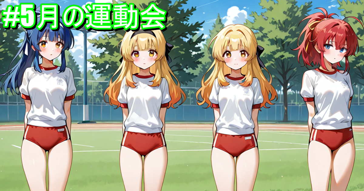 ユーザー主催投稿企画 お題は5月の運動会