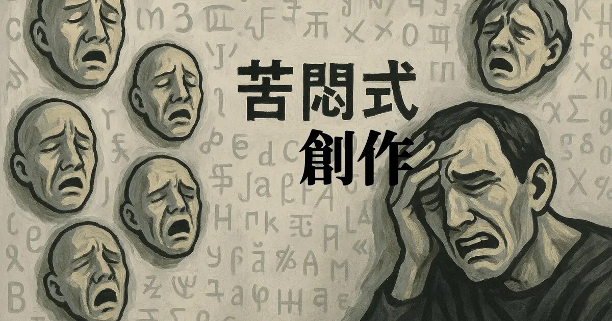 ユーザー主催投稿企画 お題は苦悶式創作