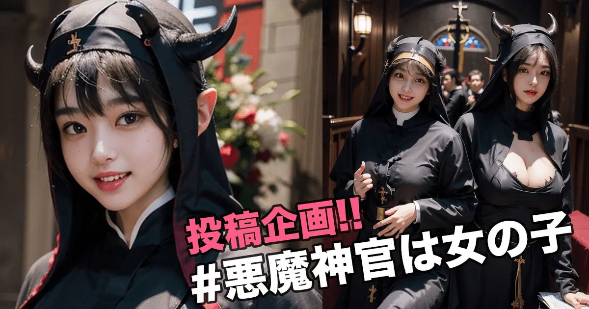 ユーザー主催投稿企画 お題は悪魔神官は女の子
