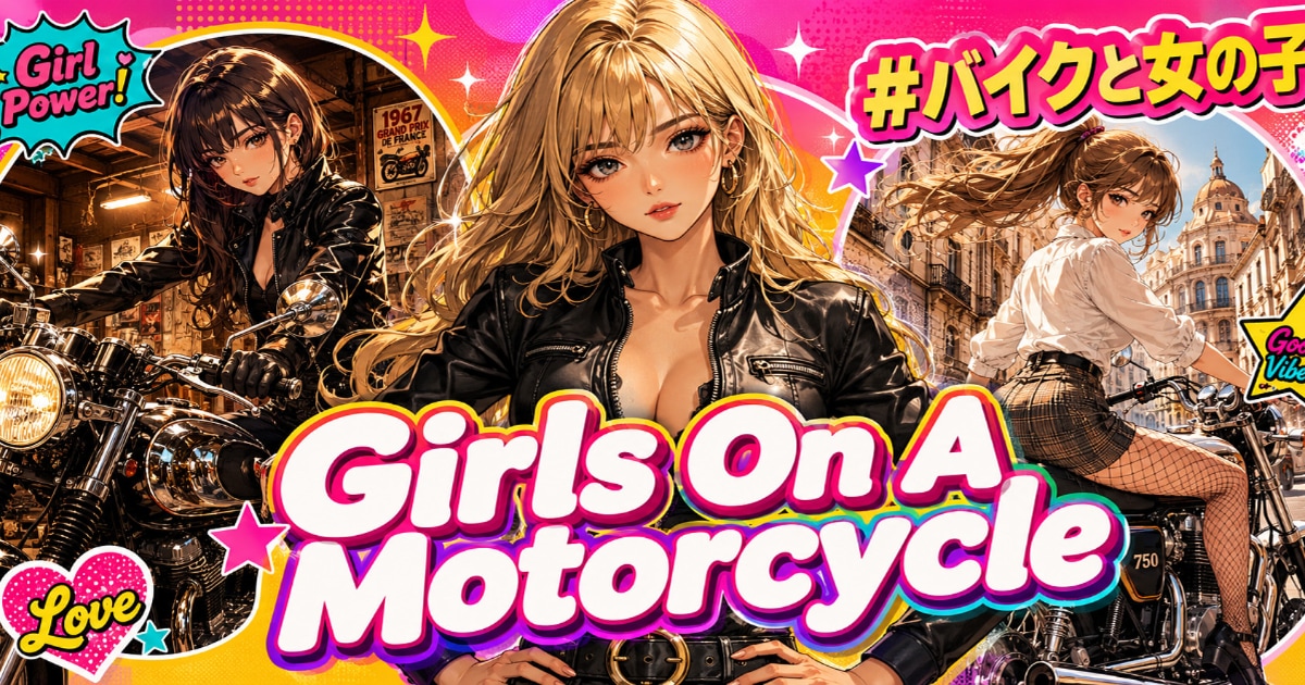 ユーザー主催投稿企画 お題はバイクと女の子