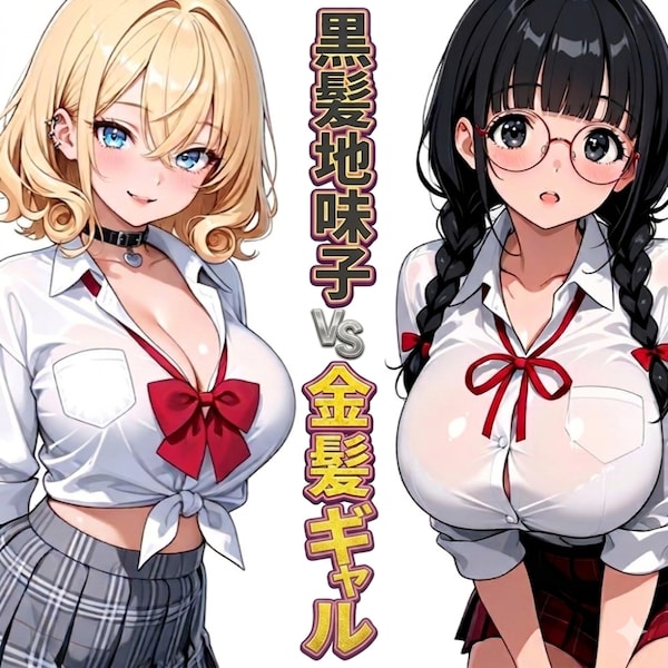 黒髪地味子金髪ギャル