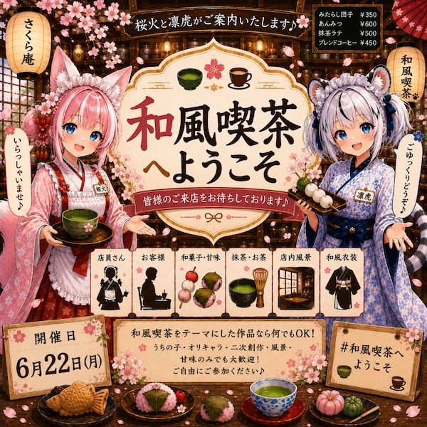 和風喫茶へようこそ♪