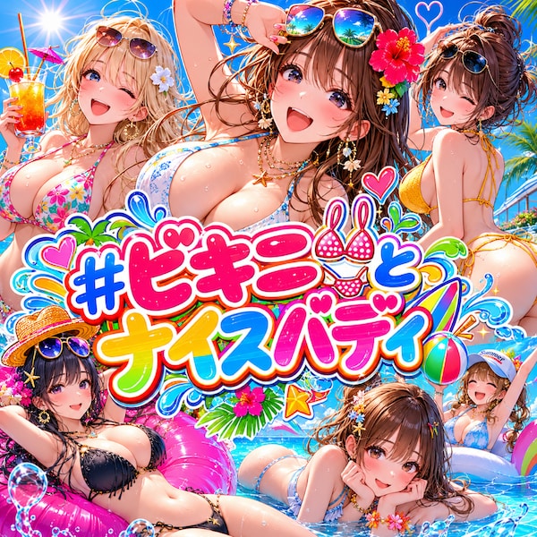 ビキニとナイスバディ