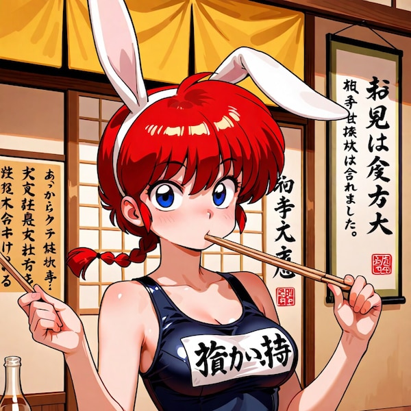 スク水バニーガール
