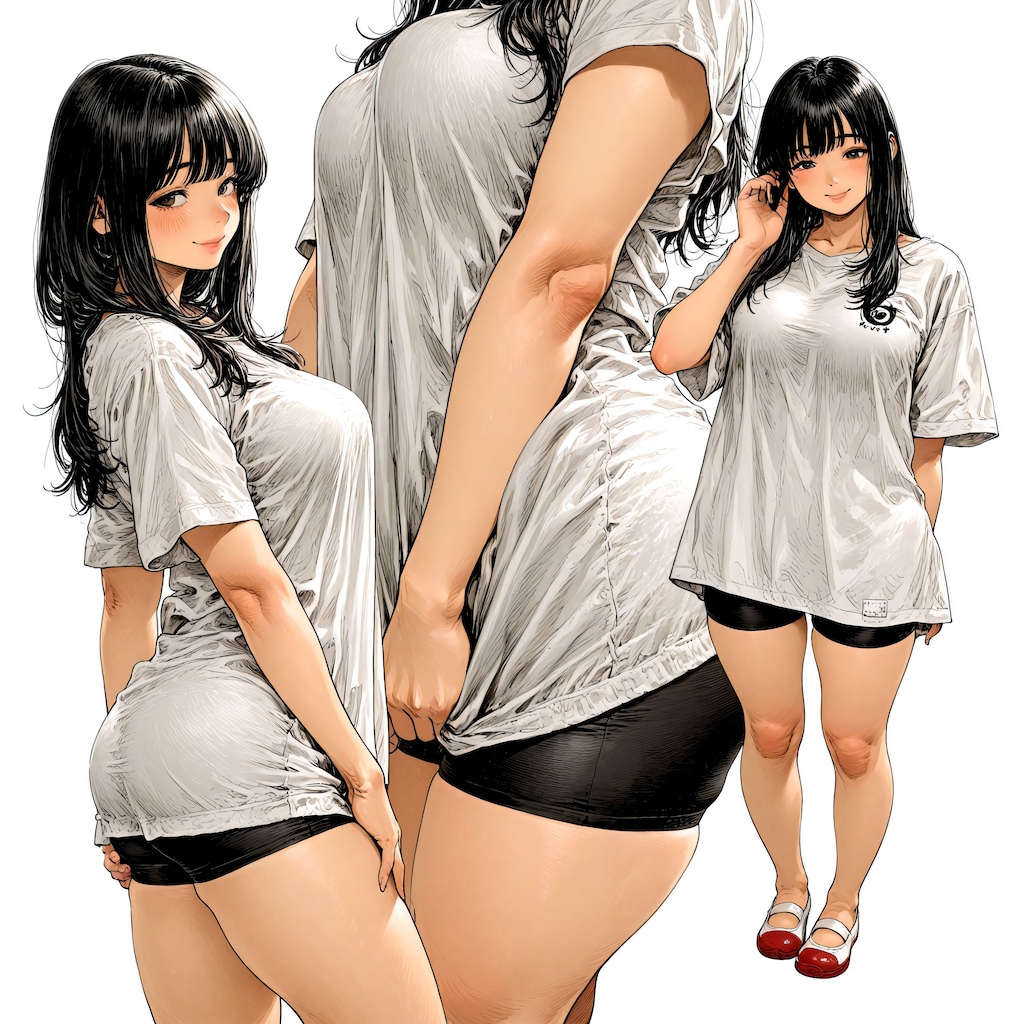 むちむちスパッツ陰毛女子コレクション 3枚目