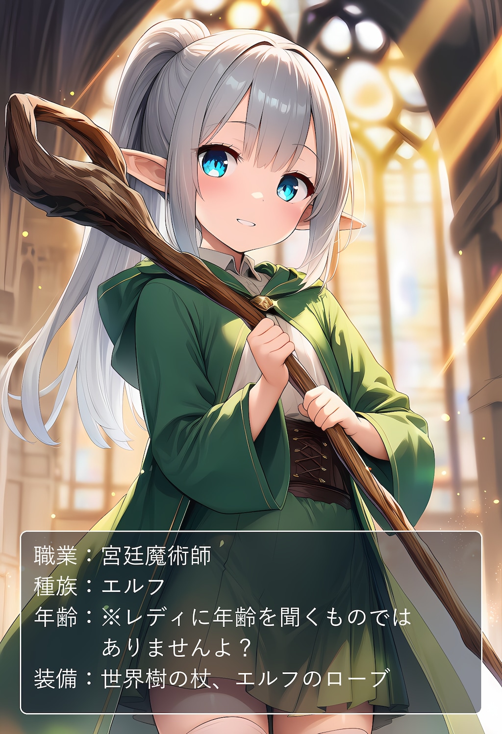 【体験版】金髪王女とエルフ魔術師のスライムとゴブリン退治（されちゃう話） 3枚目
