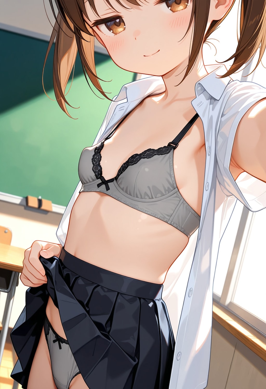 ふくらみかけが好きなアナタへ 自撮り痴女 3枚目