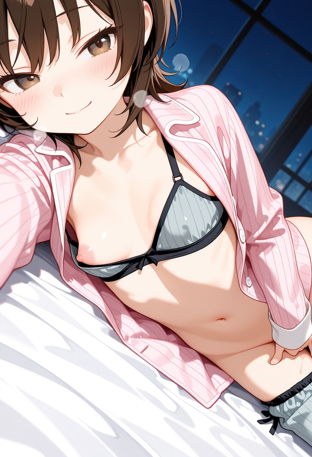 ふくらみかけが好きなアナタへ 自撮り痴女 10枚目