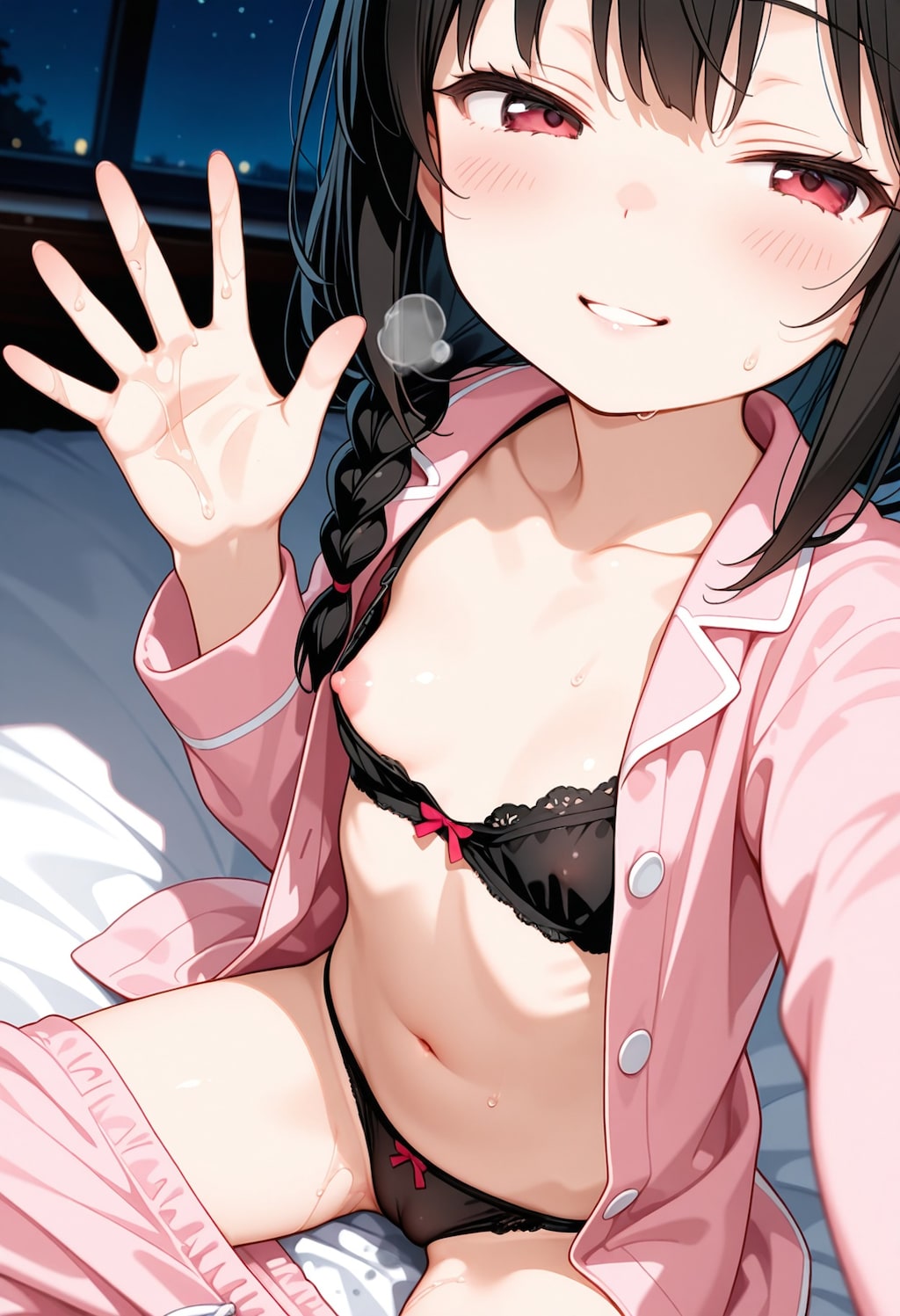 ふくらみかけが好きなアナタへ 自撮り痴女 11枚目