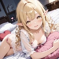 ちいさなエルフ三姉妹と ネグリジェ編 2枚目