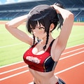 陸上部女子イラスト集 vol.1 8枚目