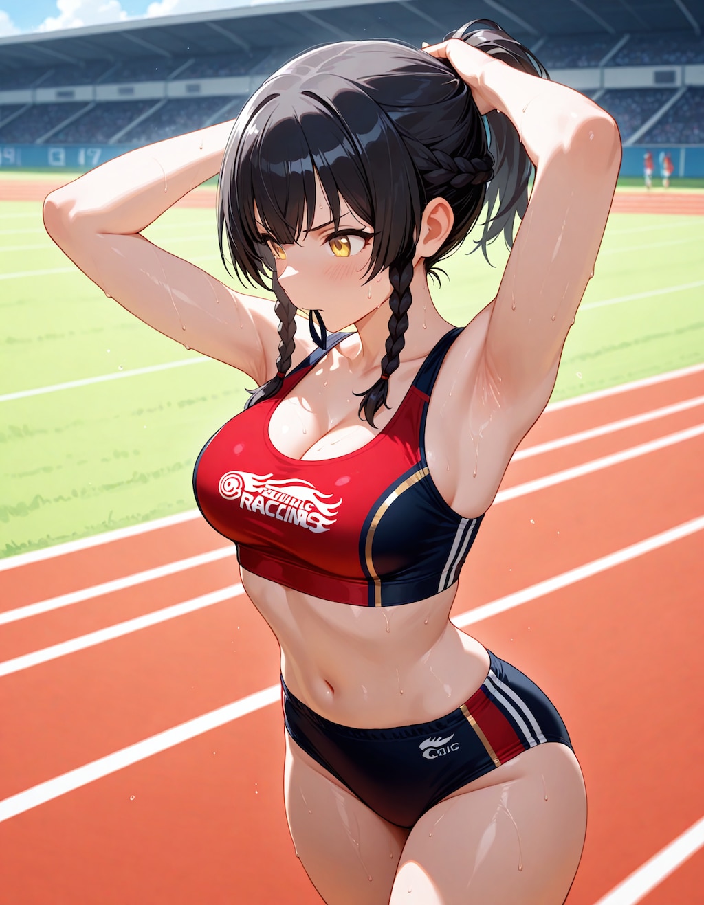 陸上部女子イラスト集 vol.1 8枚目