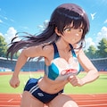 陸上部女子イラスト集 vol.1 11枚目