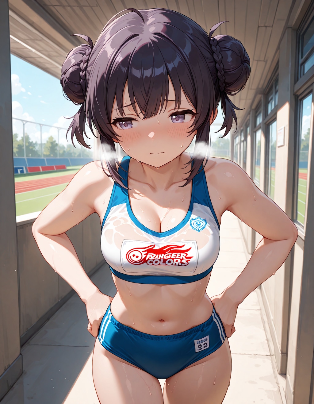 陸上部女子イラスト集 vol.1 10枚目