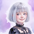 水彩女性1 4枚目