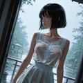 濡れ透け1 2枚目