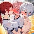 ふたなりサンドイッチ〜部活編〜 8枚目