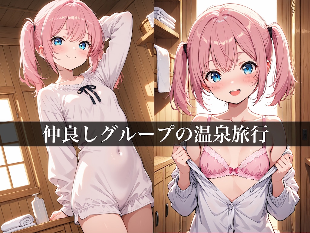 ふたなりサンドイッチミニ〜温泉編〜 2枚目
