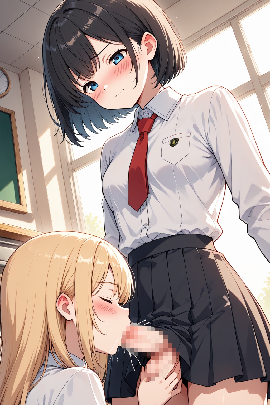 男のいない世界のフタナリとなった女の子たちの日常 9枚目