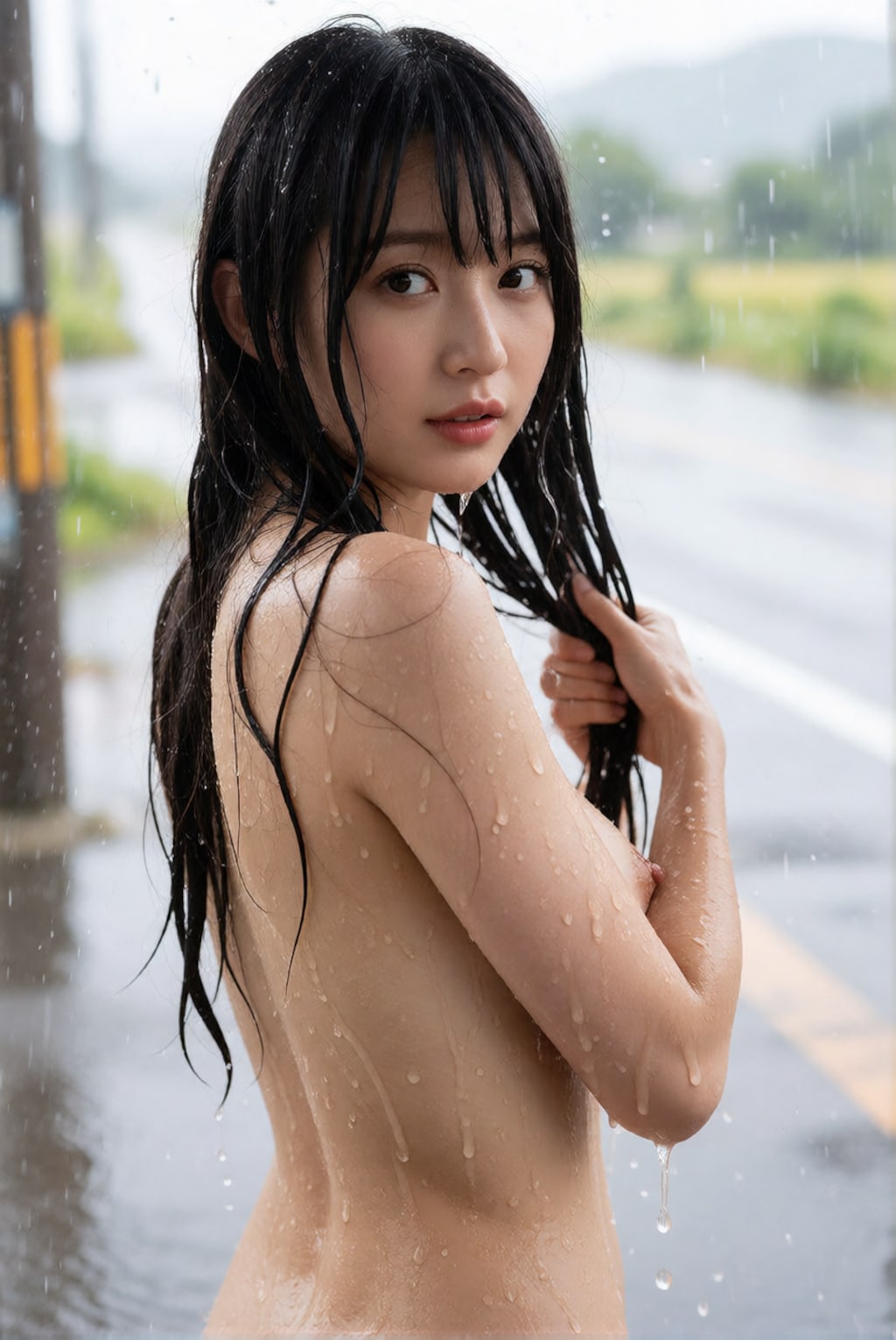 びしょ濡れ 5枚目