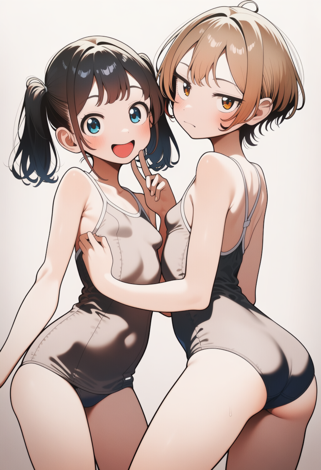 ツインテちゃんとベリショちゃん 4枚目