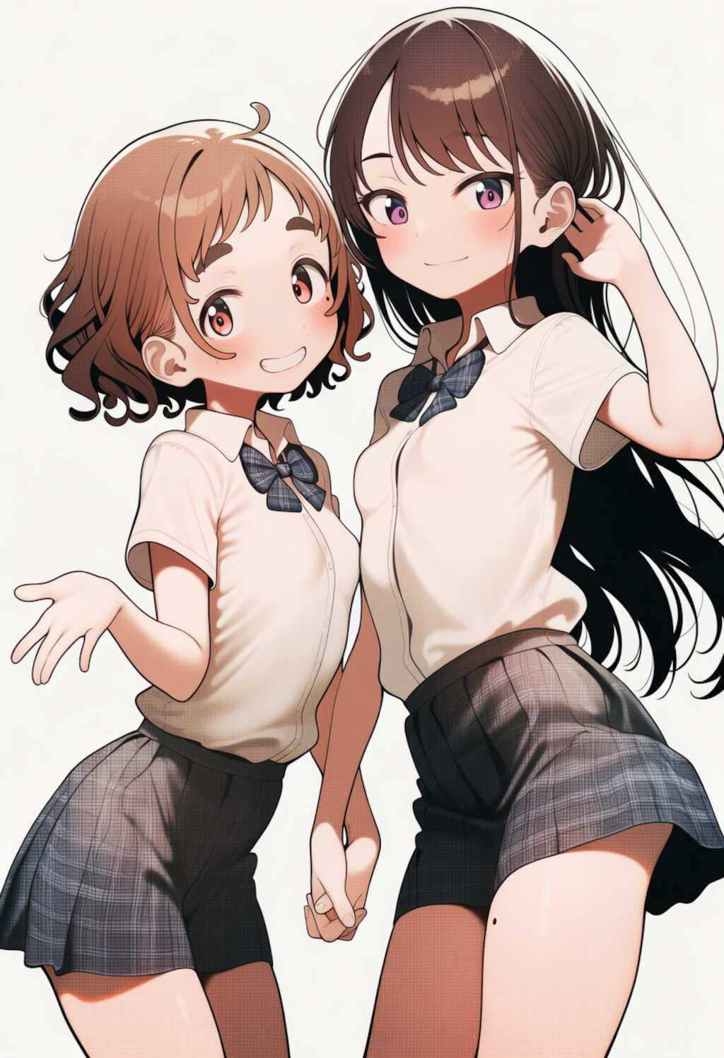 パーマちゃんとロングちゃん 2枚目