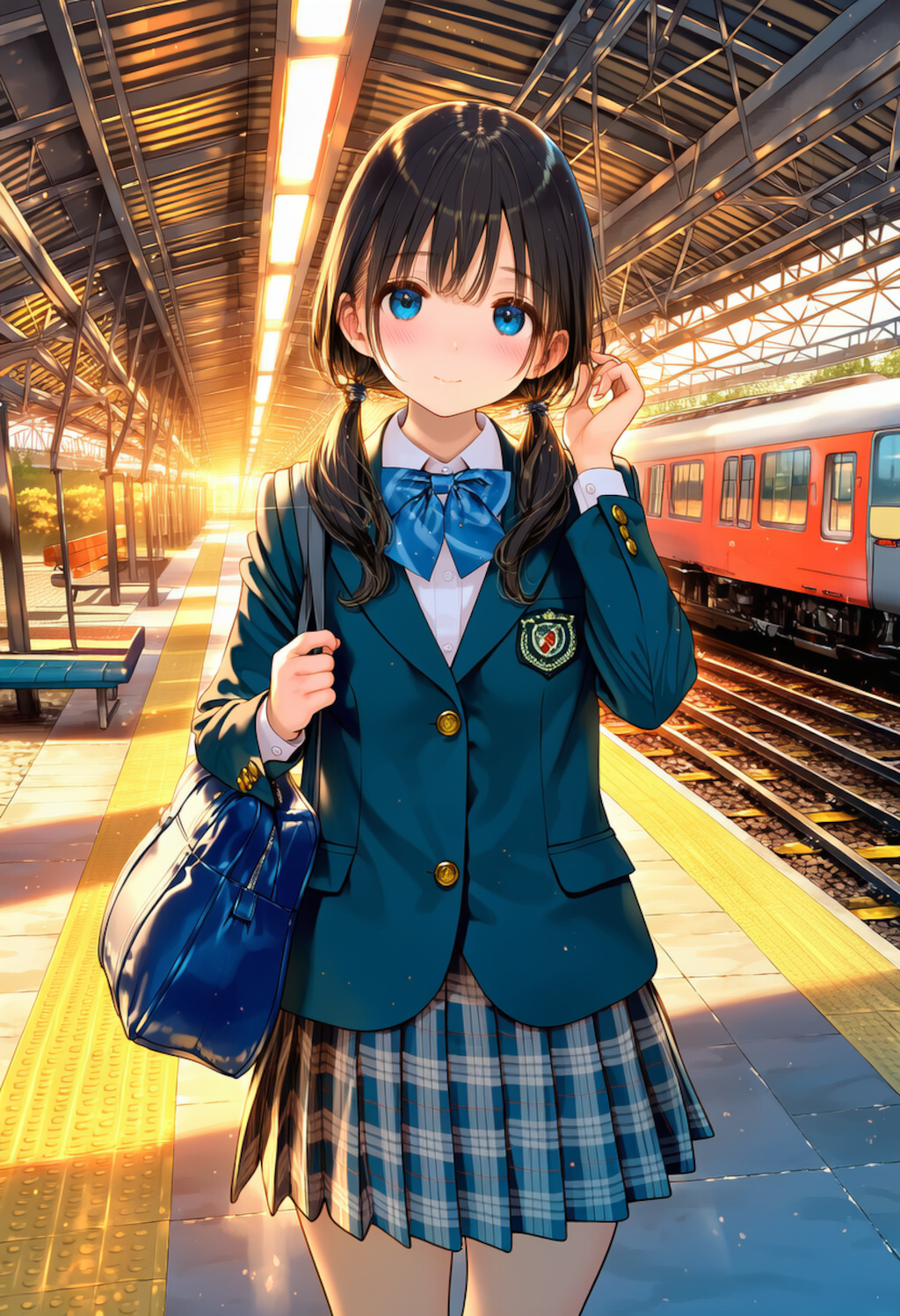ゆな｜帰りのホーム 2枚目
