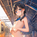 ゆな｜帰りのホーム 7枚目