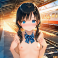 ゆな｜帰りのホーム 5枚目